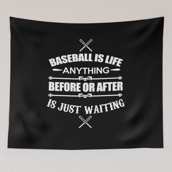 Item preview, Baseball is Life Anything before or after is just waiting designed and sold by ThatMerchStore.