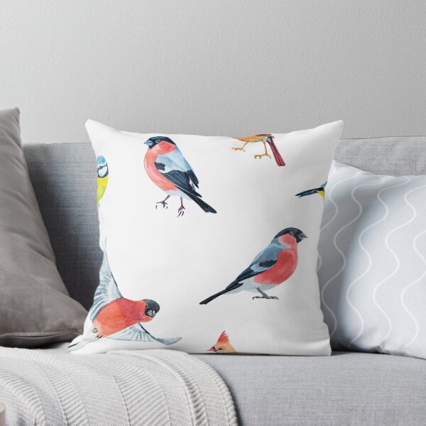 Item preview, Watercolor birds pattern designed and sold by LiliyaSavelieva.