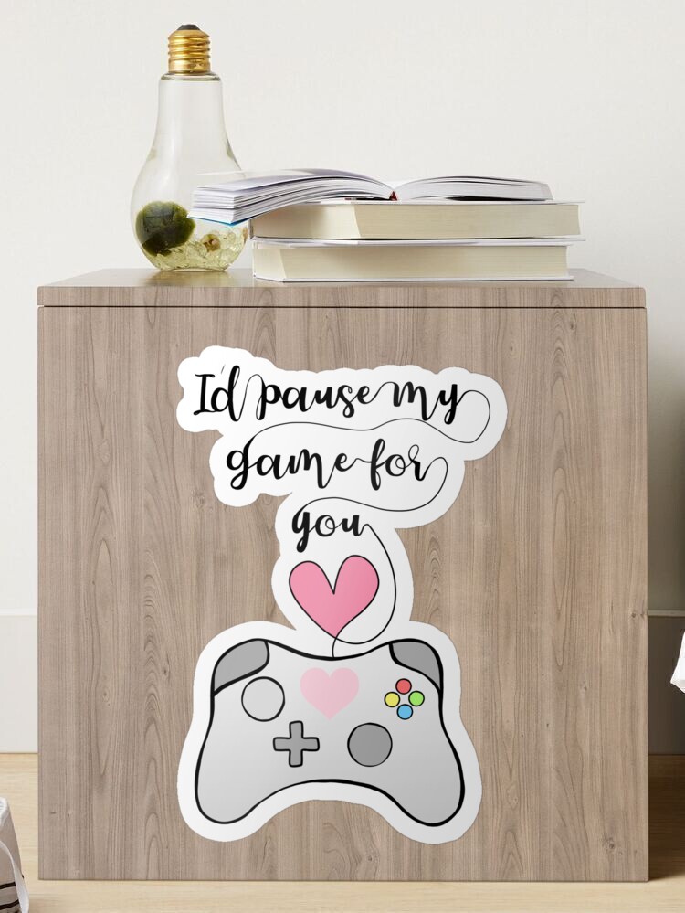 DON'T MAKE ME PAUSE MY GAME, I AM A CRAZY GAMER, MATTE COVER 6X9