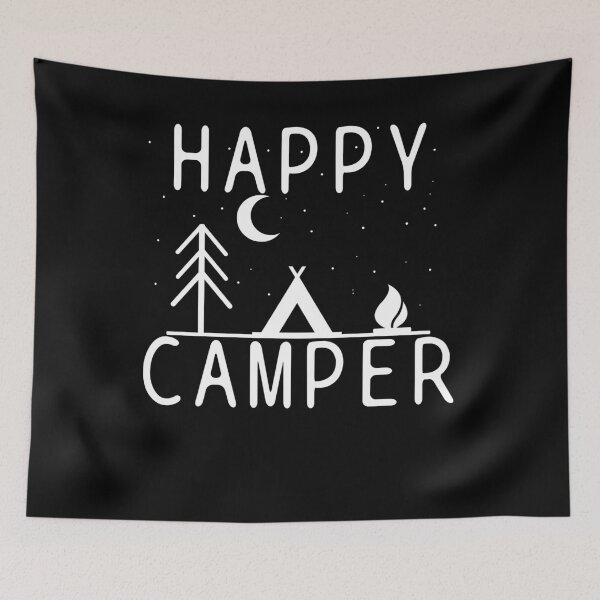 Item preview, Camping happy designed and sold by 4tomic.