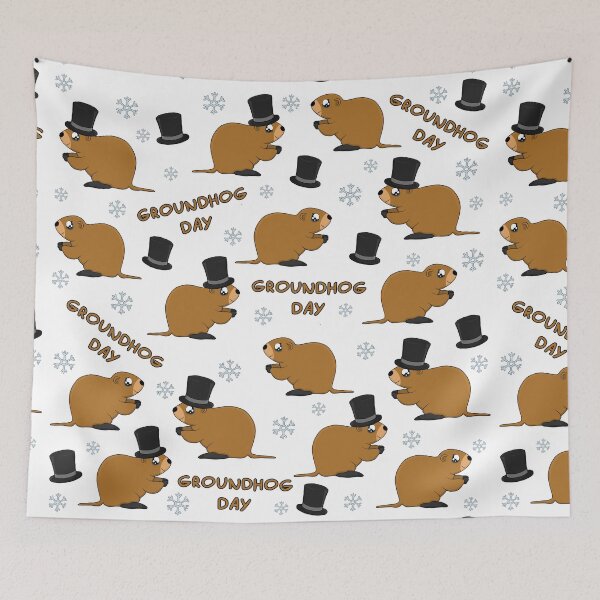 Item preview, Groundhog day pattern designed and sold by ValentinaHramov.