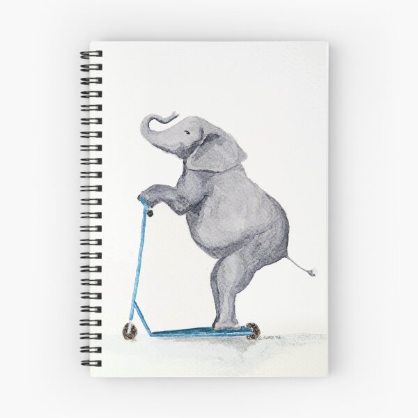 Item preview, Elephant on a Scooter designed and sold by Gillian Cross.
