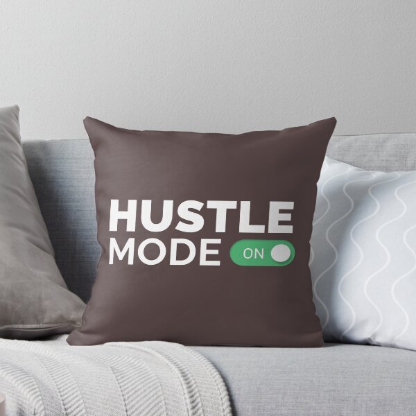 Item preview, HUSTLE MODE ON - Startup/Entrepreneur Motivational Business Quotes T-shirts designed and sold by funnyclan.