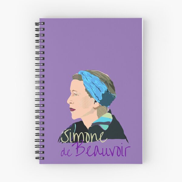Item preview, Retrato de Simone de Beauvoir designed and sold by Emi Yañez.