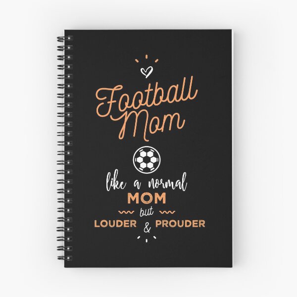 Item preview, Football Mom louder and prouder designed and sold by lepetitcalamar.