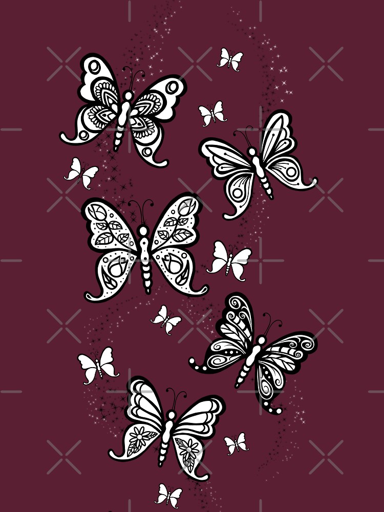 Just Add Colour -Butterfly Sparkle by FunkiFish