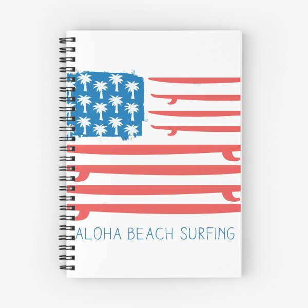 Item preview, USA flag from surfer boards designed and sold by SweetSaltyWind.