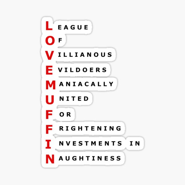 Lovemuffin Sticker