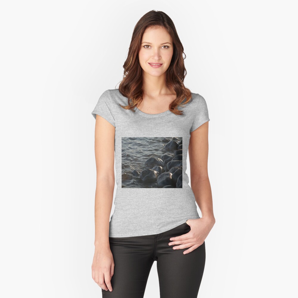 Item preview, Fitted Scoop T-Shirt designed and sold by guffa-com.