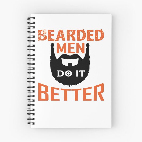 Item preview, Bearded Men do it Better designed and sold by ThatMerchStore.