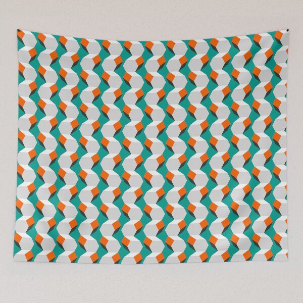 Item preview, Geometric illusion pattern designed and sold by tugrulpeker.