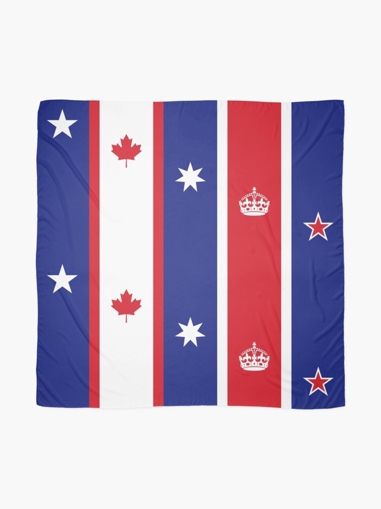 Alternate view of The Five Eyes Scarf