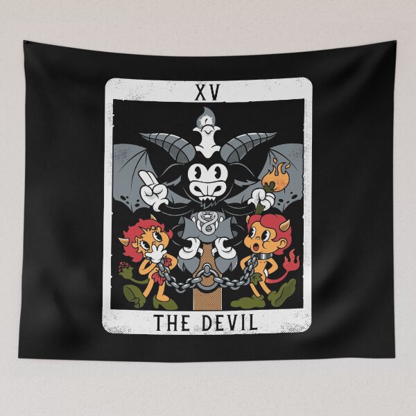Item preview, The Devil - XV Tarot Card -Baphomet designed and sold by Nemons.