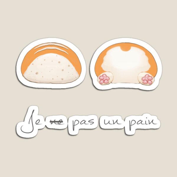 Item preview, Im (not) a bread - corgi humor  designed and sold by minuminu.