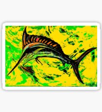 Blue Marlin Sticker