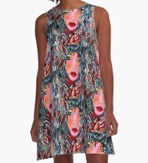 Surrounded by You A-Line Dress