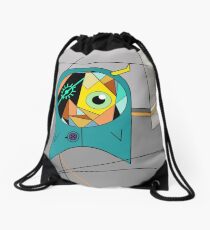 Abstrakt Drawstring Bag