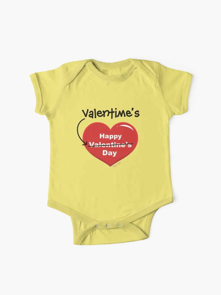 Happy Valentine's Day Onesie® Cute Heart Onesie® Gift for Valentine's Day 