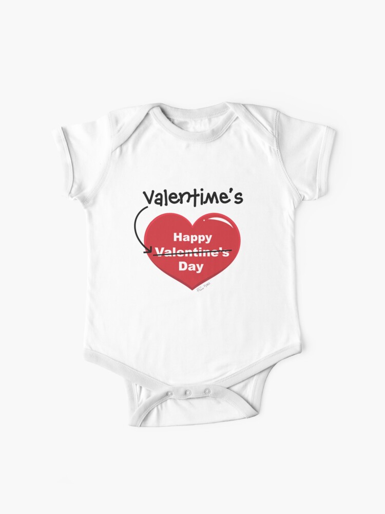 Happy Valentine's Day Onesie® Cute Heart Onesie® Gift for Valentine's Day 