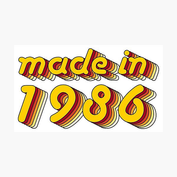 Item preview, Made in 1986 (Yellow&Red) designed and sold by ipiapacs.