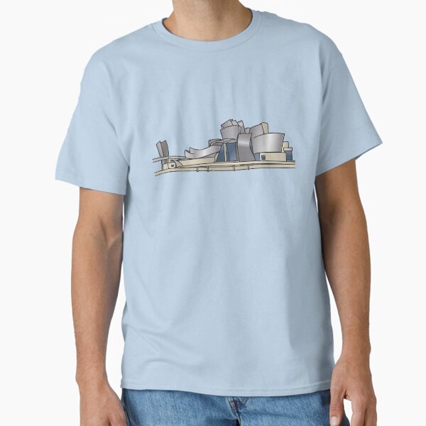 Vista previa del artículo con la obra «Museo Guggenheim Bilbao», diseñado y vendido por Berlin-T-Shirt.