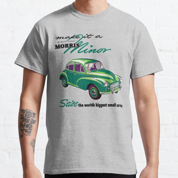 morris minor tshirt