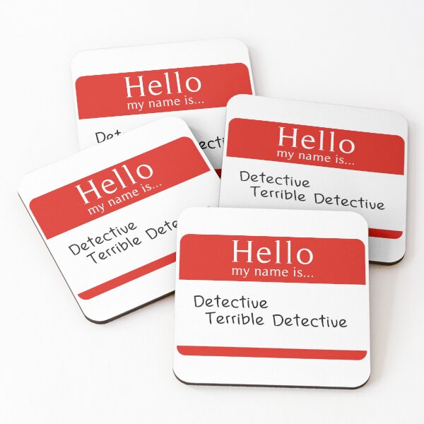 Item preview, Detective Terrible Detective designed and sold by aussieforgood.