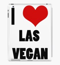 I love Las Vegan iPad Case/Skin