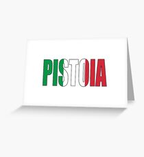 Italy Pistoia Greeting Card