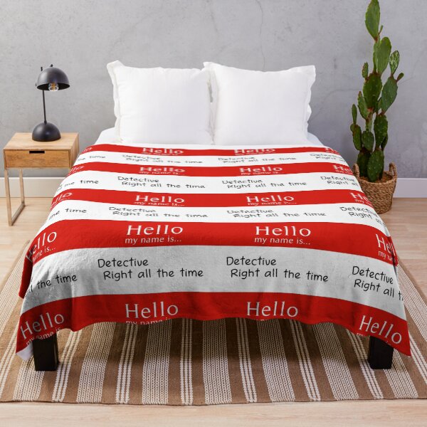 Item preview, Detective Right All the Time designed and sold by aussieforgood.