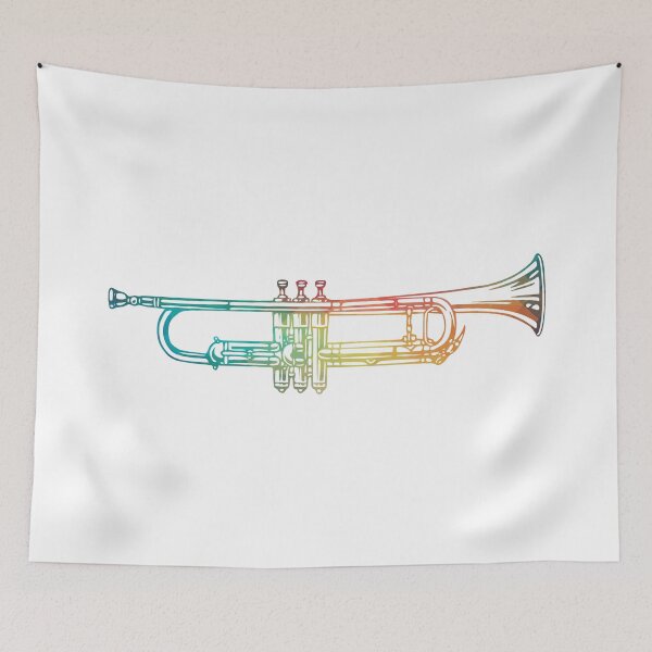 Item preview, Rainbow cornet horizontal   designed and sold by AdiDsgn.