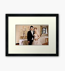 Bride & Groom Framed Print