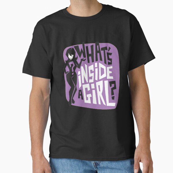 What's inside a girl? T-shirt classique