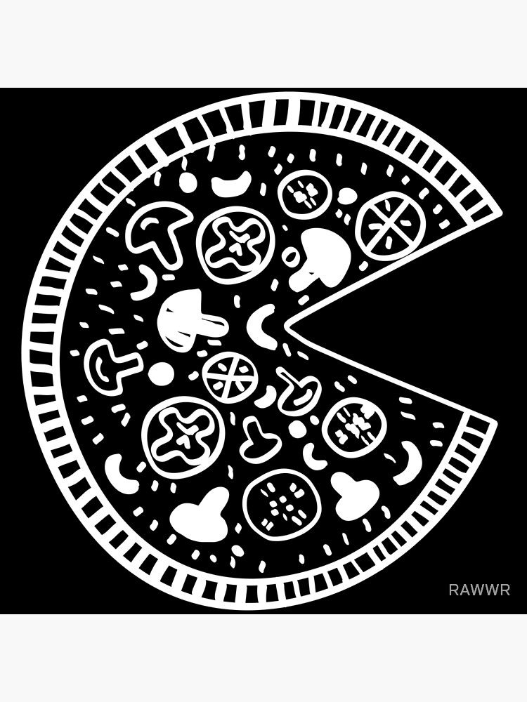 "Pizza Love for Valentine's Day Partnershirt 2/2" Canvas Print for