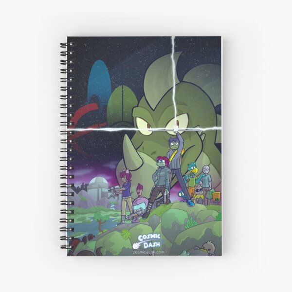 Cosmic Dash Vol. 1 Spiral Notebook