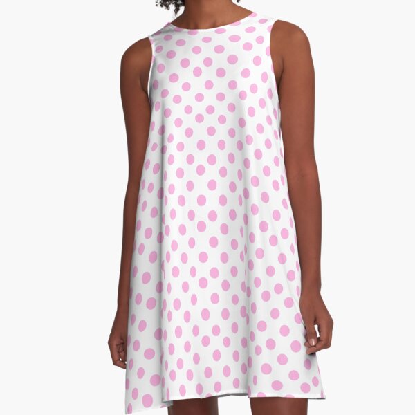 Item preview, Pink on White Polka Dots designed and sold by Michael Stewart.