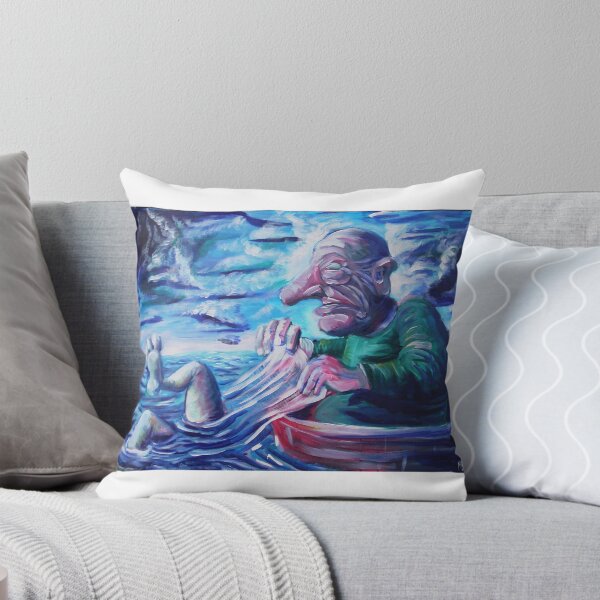 Item preview, The Fisherman - Acrylic on Canvas designed and sold by Matt Bissett-Johnson.