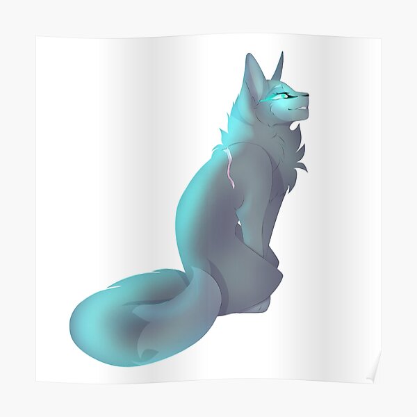 Stickers Étoile Bleue Poster