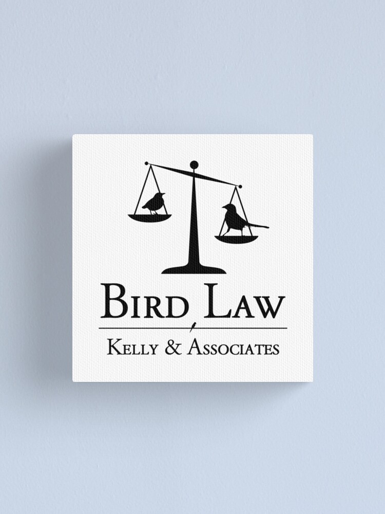 "Bird Law Charlie Kelly It's Always Sunny in Philadelphia" Canvas Print