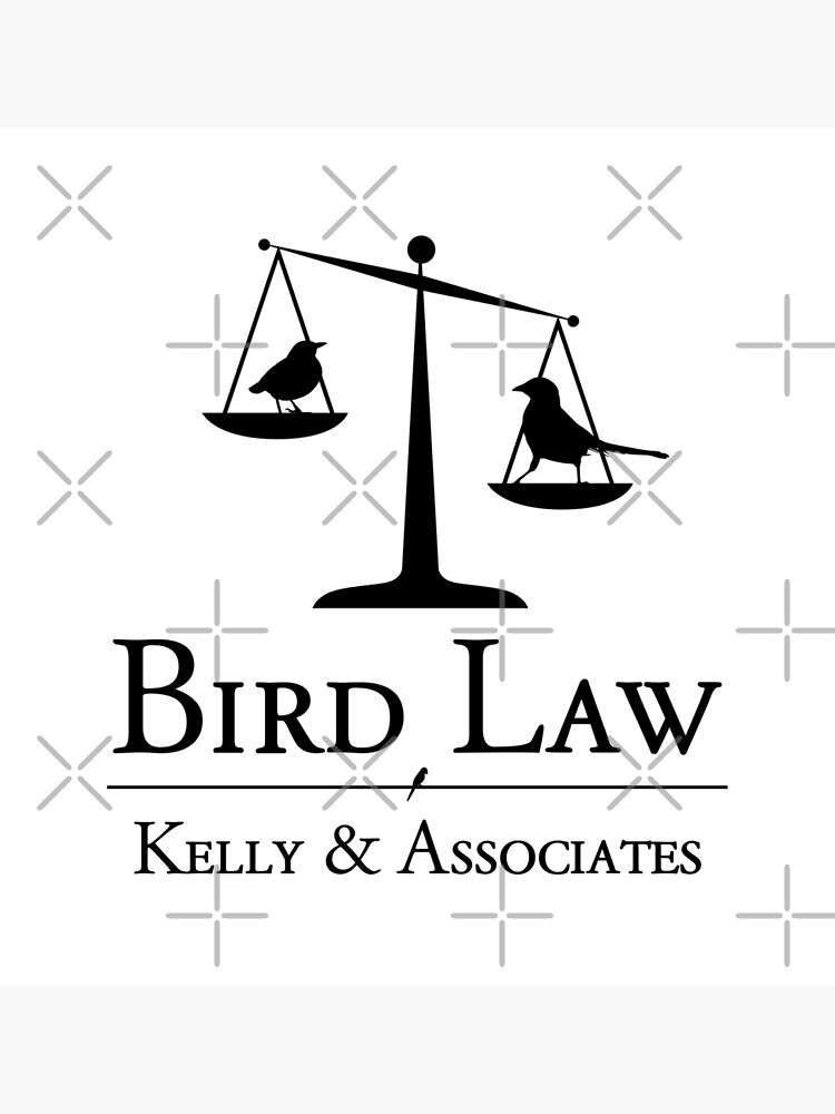 Disover Bird Law Charlie Kelly It's Always Sunny in Philadelphia Premium Matte Vertical Poster