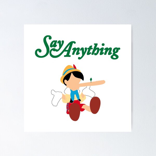 Item preview, Say Anything Boy designed and sold by pizzacontigo.