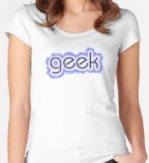Geek Women's Fitted Scoop T-Shirt