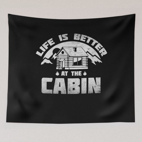 Item preview, Life is better at the cabin designed and sold by Epictshirt.