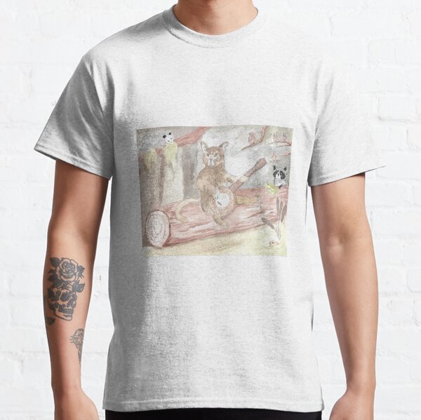 Banjo Cat Classic T-Shirt