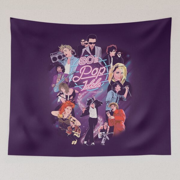 Item preview, 80's Pop Idols designed and sold by MulTeeGraphics.