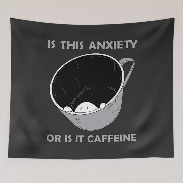 Item preview, Is This Anxiety Or Is It Caffeine designed and sold by TinyStarCluster.