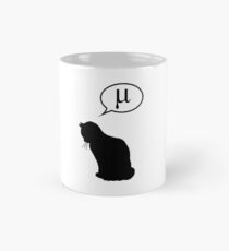 Physics Cat and Friction Coefficient Mug