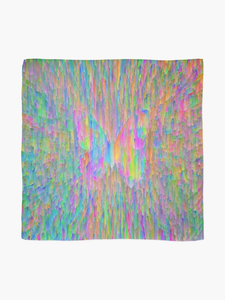 Alternate view of Abstract butterfly Scarf