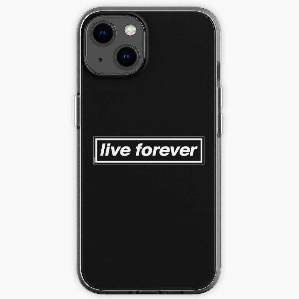 Live Forever [THE ORIGINAL & BEST!] - OASIS Band Tribute - MADE IN THE 90s iPhone Case