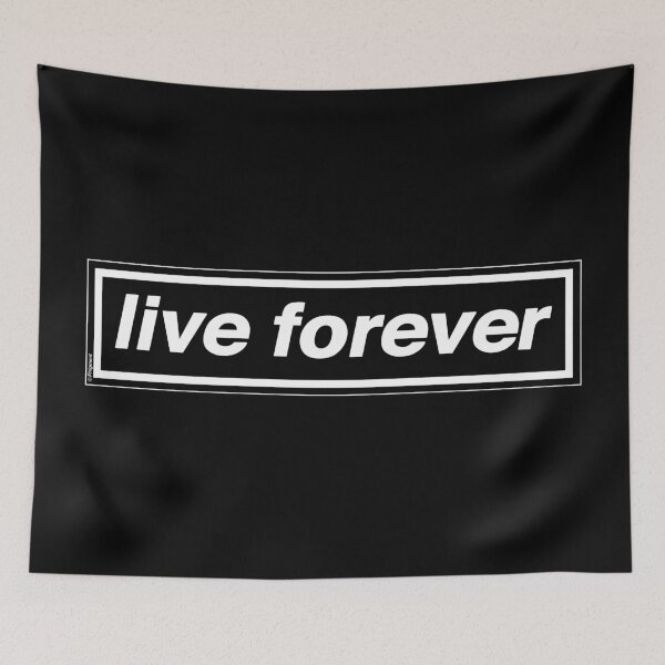 Item preview, Live Forever [THE ORIGINAL & BEST!] - OASIS Band Tribute - MADE IN THE 90s designed and sold by phigment-art.